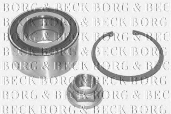 BORG & BECK BWK535 Комплект підшипника ступиці колеса