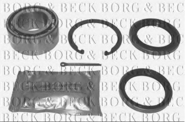 BORG & BECK BWK576 Комплект підшипника ступиці колеса