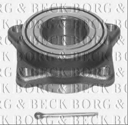 BORG & BECK BWK580 Комплект підшипника ступиці колеса