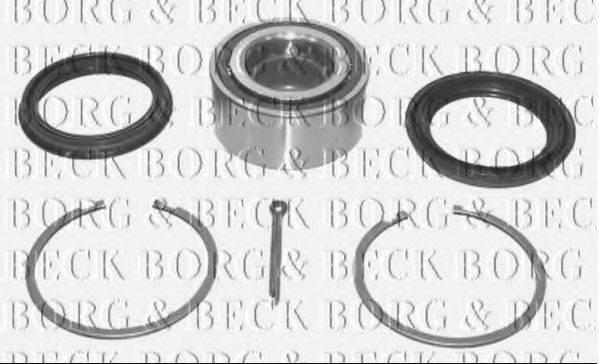 BORG & BECK BWK585 Комплект підшипника ступиці колеса