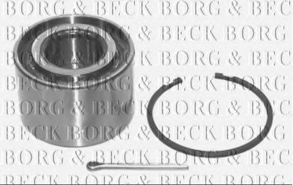 BORG & BECK BWK588 Комплект підшипника ступиці колеса