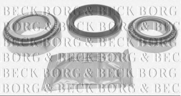 BORG & BECK BWK607 Комплект підшипника ступиці колеса