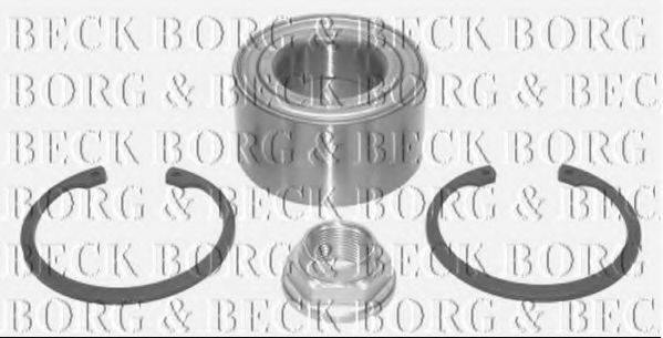 BORG & BECK BWK656 Комплект подшипника ступицы колеса