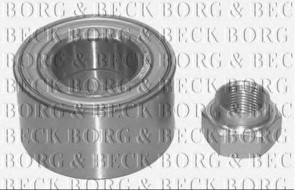 Комплект підшипника ступиці колеса BORG & BECK BWK658