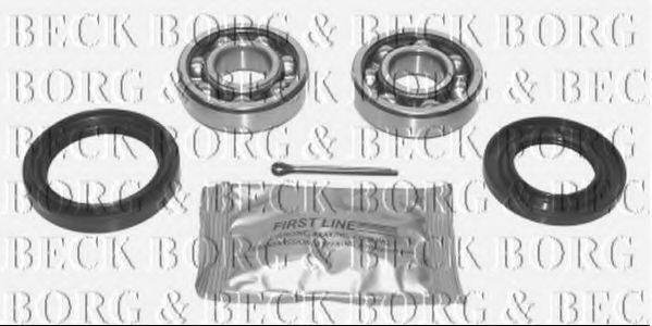 Комплект підшипника ступиці колеса BORG & BECK BWK659