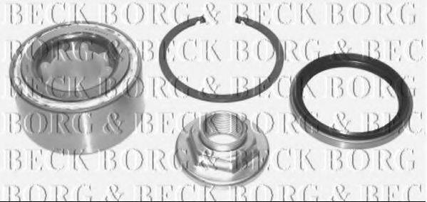BORG & BECK BWK687 Комплект підшипника ступиці колеса