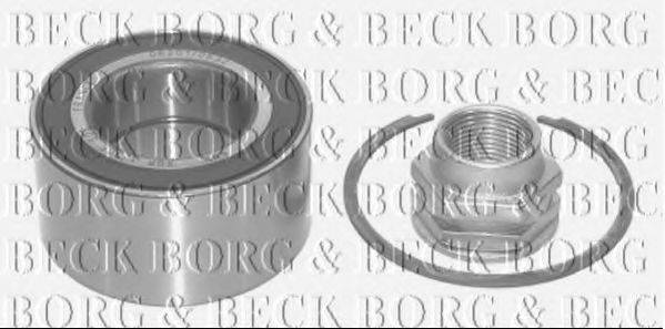 Комплект підшипника ступиці колеса BORG & BECK BWK739
