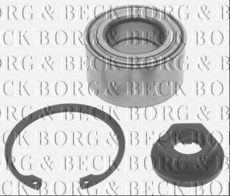 BORG & BECK BWK743 Комплект підшипника ступиці колеса