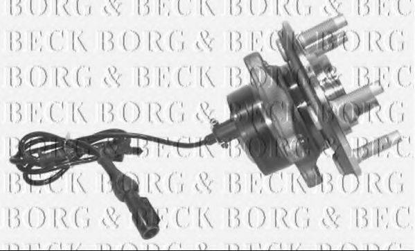 BORG & BECK BWK764 Комплект підшипника ступиці колеса