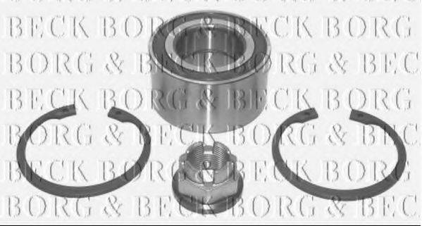 Комплект подшипника ступицы колеса BORG & BECK BWK806