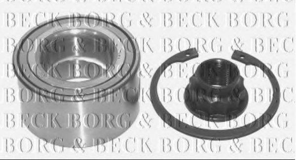 BORG & BECK BWK833 Комплект підшипника ступиці колеса