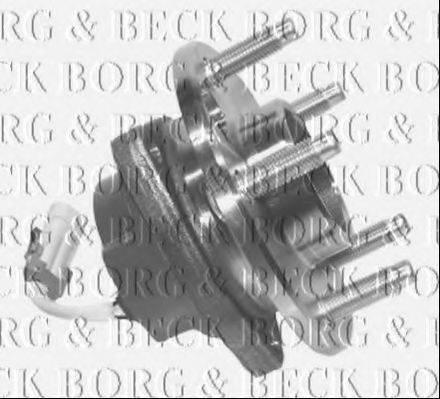 BORG & BECK BWK848 Комплект підшипника ступиці колеса