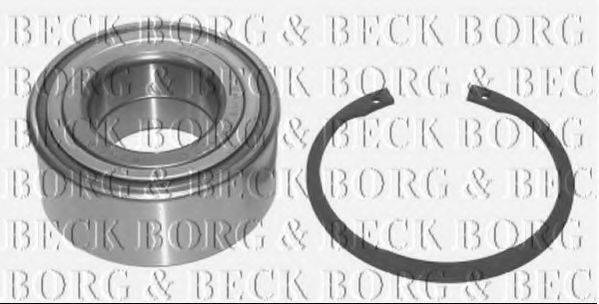 Комплект підшипника ступиці колеса BORG & BECK BWK870