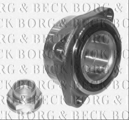 BORG & BECK BWK878 Комплект підшипника ступиці колеса