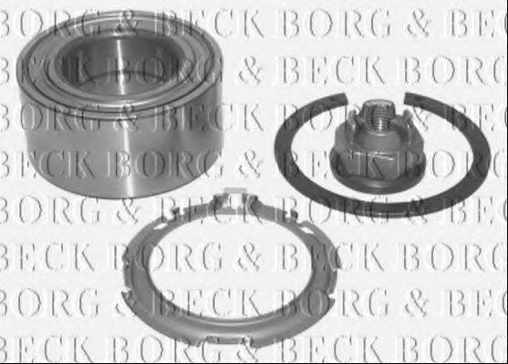 Комплект підшипника ступиці колеса BORG & BECK BWK881