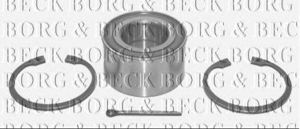 BORG & BECK BWK883 Комплект подшипника ступицы колеса