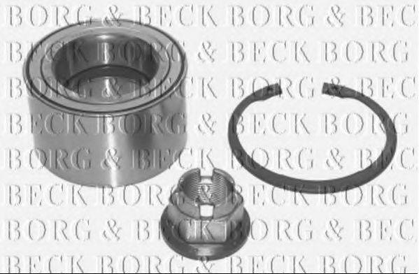 BORG & BECK BWK886 Комплект підшипника ступиці колеса