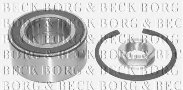 BORG & BECK BWK893 Комплект підшипника ступиці колеса