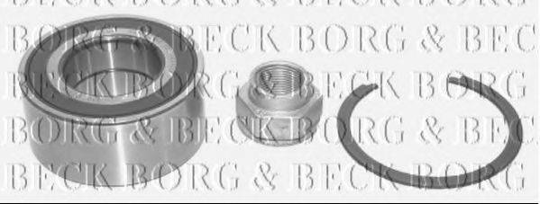 BORG & BECK BWK902 Комплект підшипника ступиці колеса