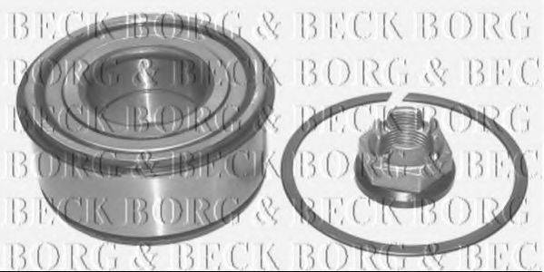 BORG & BECK BWK911 Комплект підшипника ступиці колеса