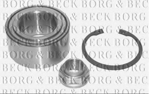 BORG & BECK BWK956 Комплект подшипника ступицы колеса