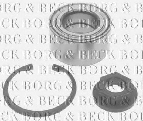 BORG & BECK BWK993 Комплект підшипника ступиці колеса