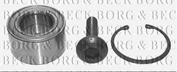 BORG & BECK BWK996 Комплект підшипника ступиці колеса