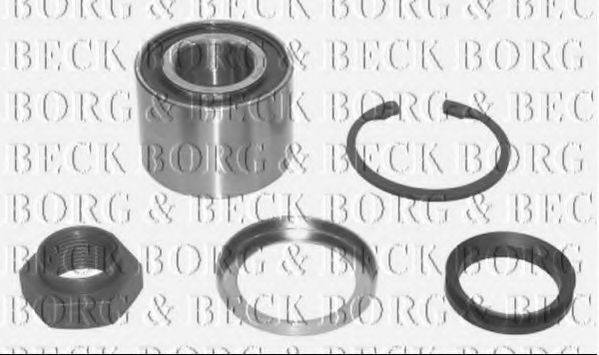 BORG & BECK BWK080 Комплект підшипника ступиці колеса