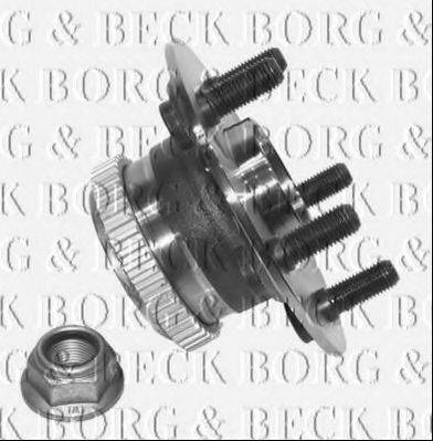 Комплект подшипника ступицы колеса BORG & BECK BWK1001