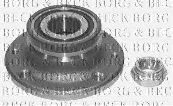 BORG & BECK BWK1006 Комплект підшипника ступиці колеса
