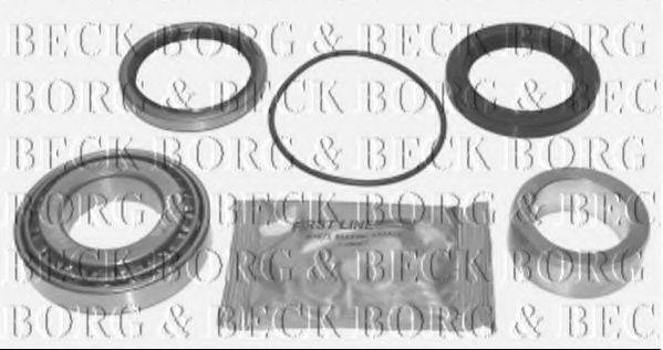 BORG & BECK BWK1007 Комплект підшипника ступиці колеса