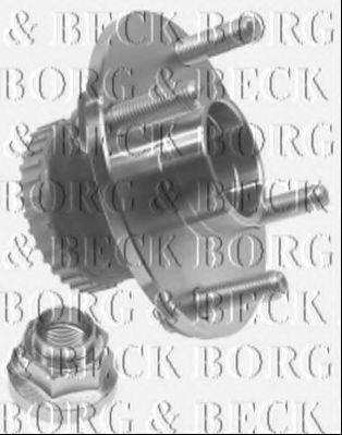 BORG & BECK BWK1008 Комплект підшипника ступиці колеса