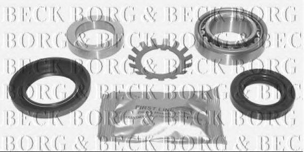 BORG & BECK BWK1028 Комплект підшипника ступиці колеса