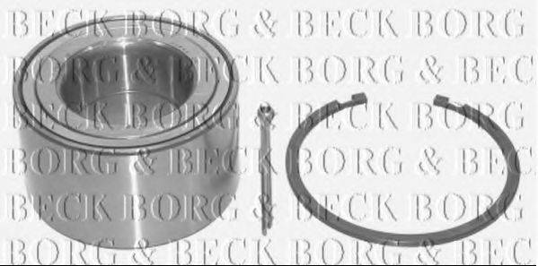 BORG & BECK BWK1047 Комплект підшипника ступиці колеса