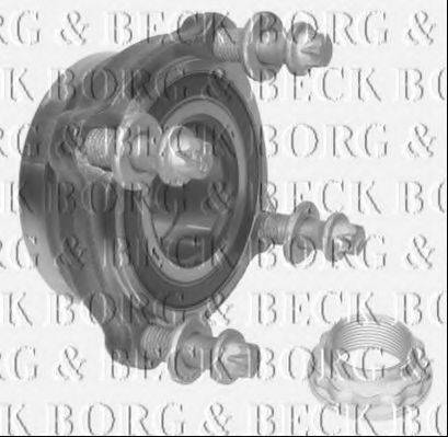 BORG & BECK BWK1049 Комплект подшипника ступицы колеса
