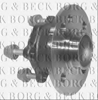 Комплект підшипника ступиці колеса BORG & BECK BWK1071