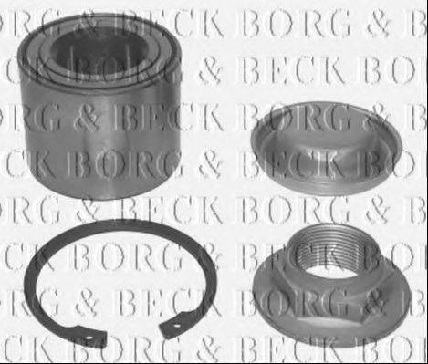 BORG & BECK BWK1072 Комплект підшипника ступиці колеса