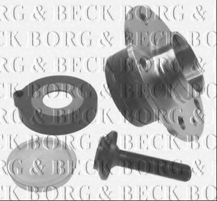 BORG & BECK BWK1110 Комплект підшипника ступиці колеса