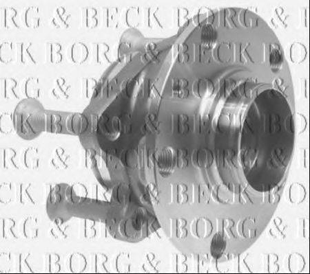 Комплект підшипника ступиці колеса BORG & BECK BWK1118
