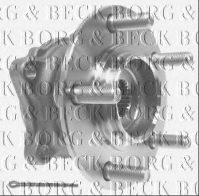 BORG & BECK BWK1146 Комплект підшипника ступиці колеса