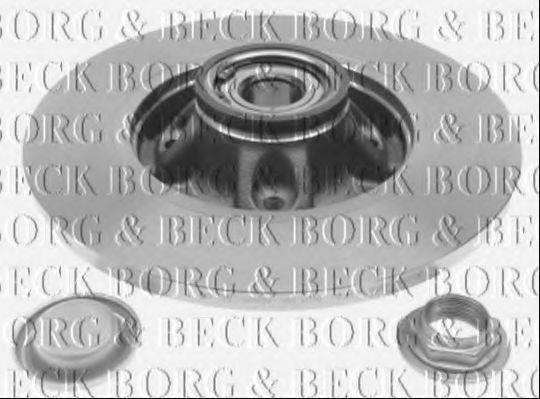 Комплект підшипника ступиці колеса BORG & BECK BWK1152