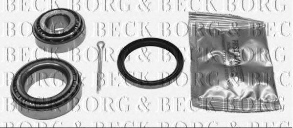 BORG & BECK BWK116 Комплект подшипника ступицы колеса