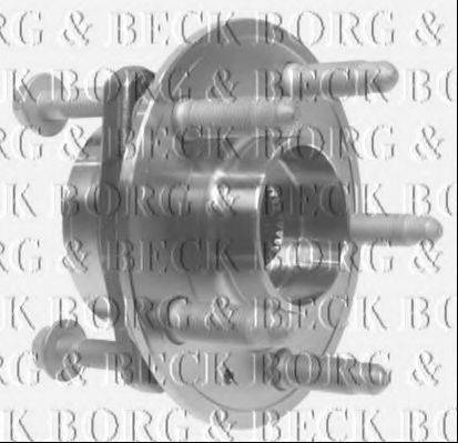 BORG & BECK BWK1166 Комплект підшипника ступиці колеса
