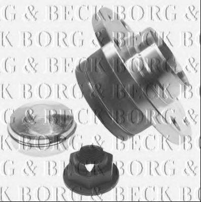 BORG & BECK BWK1167 Комплект підшипника ступиці колеса