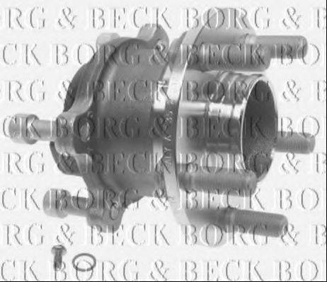 Комплект підшипника ступиці колеса BORG & BECK BWK1172