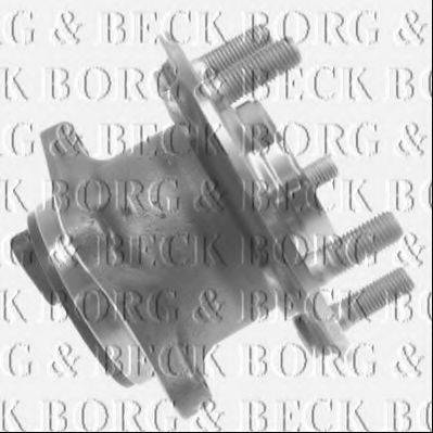 BORG & BECK BWK1187 Комплект подшипника ступицы колеса