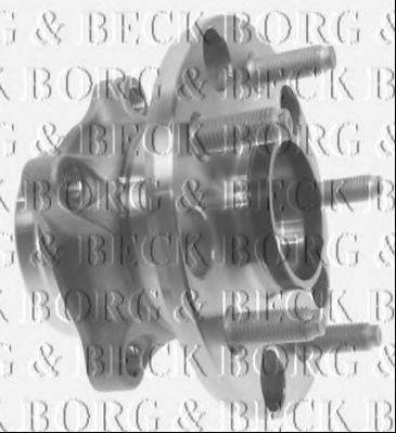 Комплект підшипника ступиці колеса BORG & BECK BWK1207