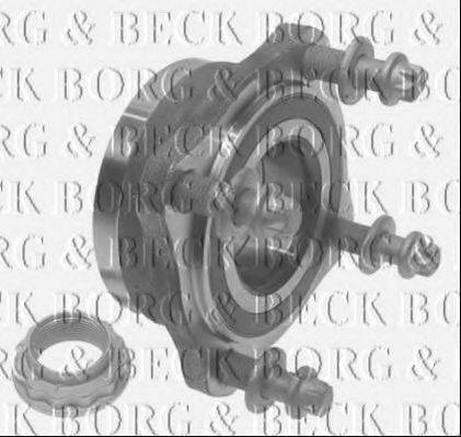 BORG & BECK BWK1211 Комплект підшипника ступиці колеса
