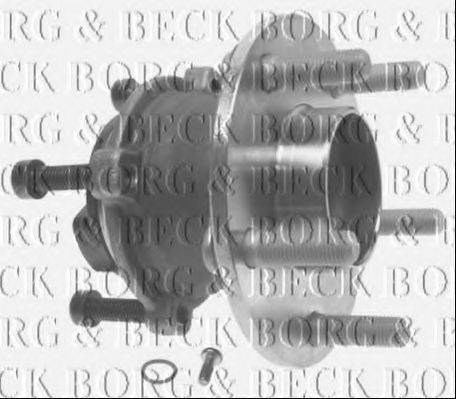 BORG & BECK BWK1222 Комплект підшипника ступиці колеса