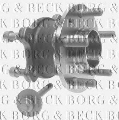 Комплект підшипника ступиці колеса BORG & BECK BWK1223